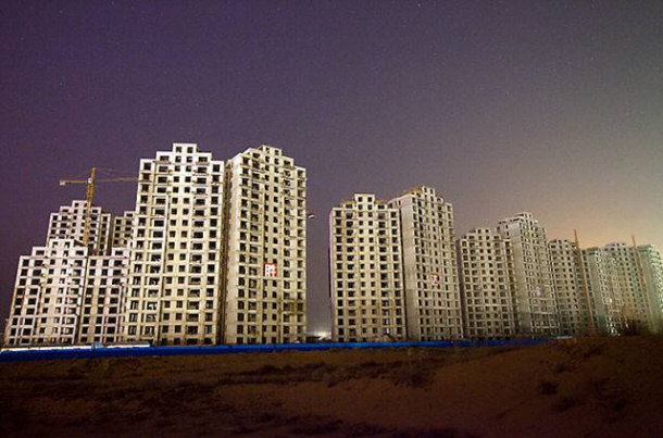 Abandoned Apartment High-rises in Kangbashi