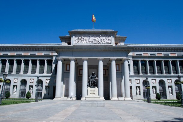 Prado Museum is located in Madrid, Spain and specializes in mostly paintings